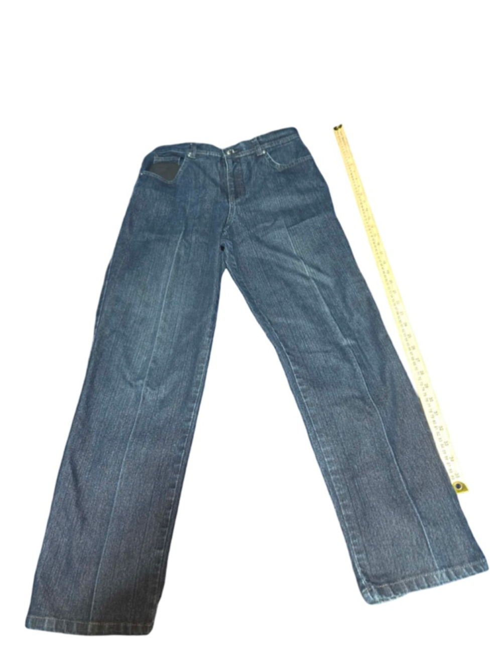 Women's Gloria Vanderbilt Blue Amanda Straight Leg Jeans Size 12 #788